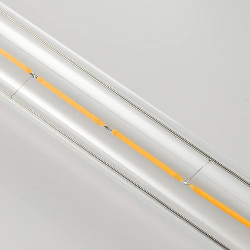 XININSUN T10 LED Bulb, 8.9 Inch Long Tubular LED Light Bulbs, 40 Watt Equivalent, 400LM, E26 4W LED T10 Bulb, Dimmable