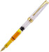 Lanxivi Yongsheng 3011 Demonstrator Clear Classical Fountain Pen, Fine Nib, Piston Filling System, Set of 4