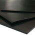 Neoprene Sheet, 50A Durometer, Smooth Finish, Black, 0.032" Thickness, 12" x 12"
