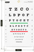 PECULA Snellen Chart, Wall Chart for Eye Exams, 10 ft, 9 x 14 in