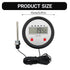 WAGHAVEN Accurate Industrial Digital Thermometers with Long Probe for Accurate Temperature Measurement in Hard to Reach