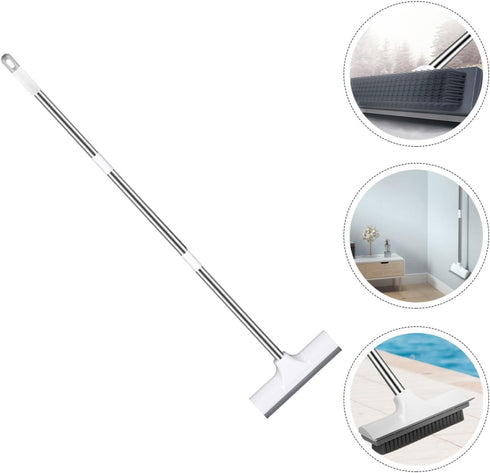 Garneck Bathroom Floor Scrub Brush with Stiff Bristles Shower Floor Cleaning Brush for Tiles and Bathrooms for Shower