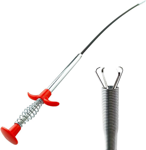 Plumbing Grabber Sink Grabber Flexible Claw Pickup Tool for Litter Pick, Drains, Home Sink, Toilet & Clean Dryer Vents