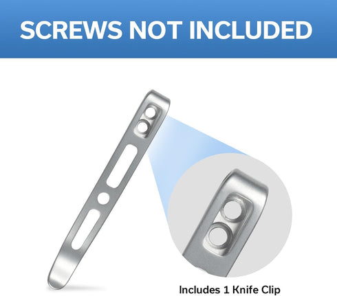 SENCUT Deep Carry Pocket Clip Only for Knives, Length: 2.28" (58mm), SA15B