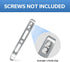 SENCUT Deep Carry Pocket Clip Only for Knives, Length: 2.28" (58mm), SA15B