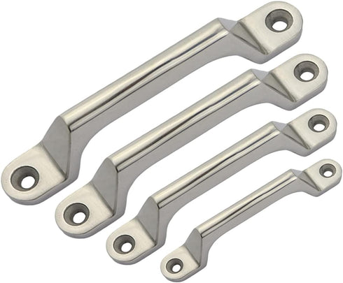 NRC&XRC 1 Pcs Heavy Duty Industrial Equipment Handles - Solid 304 Stainless Steel Drawer Cabinet Pulls, Knob Bows, Door