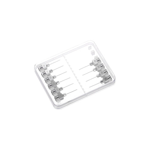 10pcs 26Gauge Stainless Steel Dispensing Needles, 1/2" Blunt Tips Luer Lock for Thick Liquids, Lab Use
