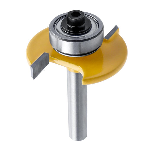 1/4 Inch 5/32 Inch Mesee Shank Biscuit Joiner Router Bit T Slot Router Bit with Bearing Guide Wood Biscuit Jointing