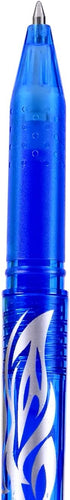 RIANCY Erasable Gel Pens, Blue Pen 0.5mm Fine Point, Pack of 4 Blue Pens + 8 Refills for Smooth Writing