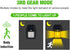 IP65 Surakey Solar Wall Lanterns Outdoor, Wireless Dusk to Dawn Lantern Motion Sensor LED Sconce Lights Waterproof