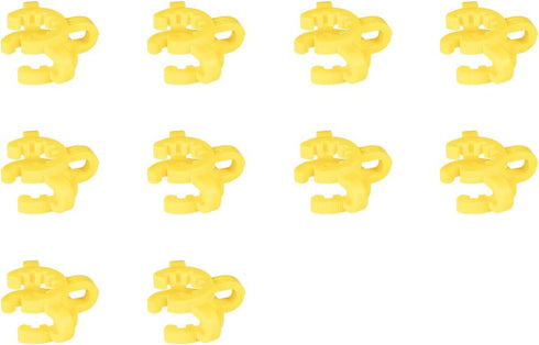 Plastic Joint Clips, 10 pcs 14 mm Lab Keck Clamp #14 for 14/20 Joint Glass Standard