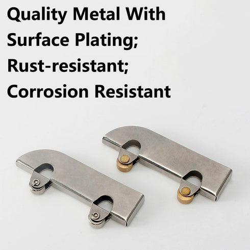BE-TOOL 8pcs Metal Rollers for Glass Doors, Small Cabinet Sliding Doors, Balcony Sliding Windows, Bedside cabinets.