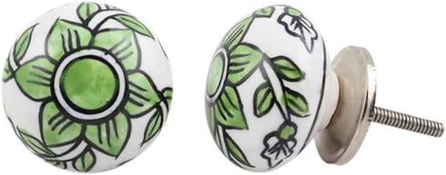 Indian Shelf 1 Piece Ceramic Modern Cabinet Handles Drawer Knobs Dresser Pulls