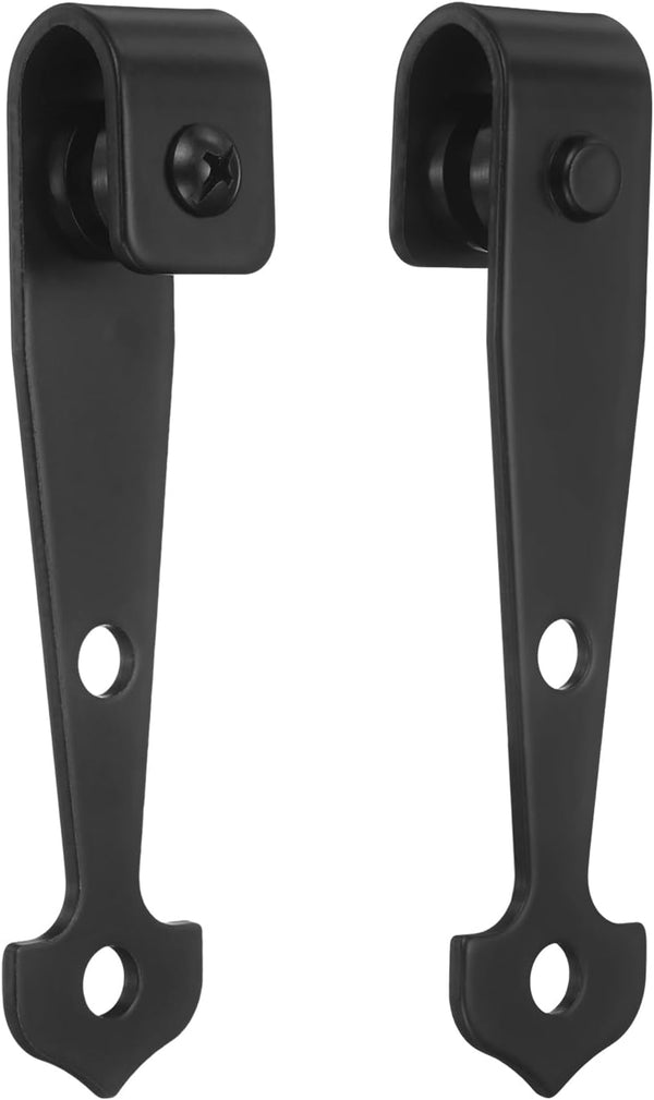 uxcell 2Pcs Sliding Barn Door Hardware Hanger, Mini Sliding Door Hardware for