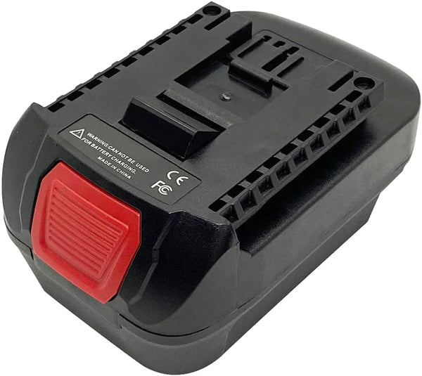 Battery Adapter for Milwaukee 18V M18 and Dewalt 20V Max Li-ion Battery - Convert to Bosch 18V Lithium Tool Battery