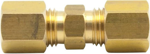 Legines Brass Compression Tube Fitting, 22 Pcs Assortment Kit of 1/8", 3/16", 1/4", 5/16", 3/8", 1/2"