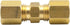 Legines Brass Compression Tube Fitting, 22 Pcs Assortment Kit of 1/8", 3/16", 1/4", 5/16", 3/8", 1/2"
