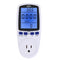 YICHENG Electrical Usage Monitor, Watt Meter, Power Meter with Overload Protection, 7 Modes Display (Blue)