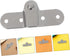 6pcs Zerodeko Folding Desk Hinges and Furniture Shelf Brackets, Left Right Foldable Support Hinges for Folding Tables