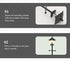 1:12 4.5 Inch BESPORTBLE Christmas Village Accessories - Christmas Mini Street Light Models Dollhouse Lamp for Kids