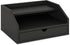 Ballucci Desk Organizer with Drawer, 3 Tier Paper, Office Supplies and File Organizer for Desktop - Black