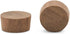 1/2 inch Pack 25 Wood Plugs for Furniture, Walnut Wood Flat-Head Plug, Wooden Plugs for Screw Holes - of by Woodpeckers