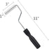 Fiberglass Roller Tools Kit, 4pcs Fiberglass Resin Laminating Bubble Roller Set for Tub Shower Bathtub Boat Repair
