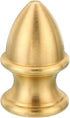 PATIKIL M10 Thread Lamp Finial Cap Knob, Brass Lamp Shade Harp Top Screw