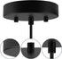 4.7 Inches Sangle Sopffy Pendant Light Canopy Kit, Ceiling Lighting Canopy Kit with All Mounting Hardware Modern
