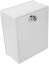 2pcs Package Mailbox Package HOMSFOU Outdoor Box Lock Secure Wall-Mounted for Deliveries Multi-Purpose Porch Storage
