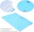 Expanding File Folders, Blue 5 Layer Document Folder, PVC Plastic Envelope with Magnetic Closure