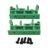 Set of 5 PCB Din C45 Rail Adapter Circuit Board Mounting Bracket Holder, 35mm