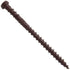 Jake Sales #10 x 2-3/4" MADEIRA Colored Composite Decking Wood Screw, 1 POUND ~75 Screws