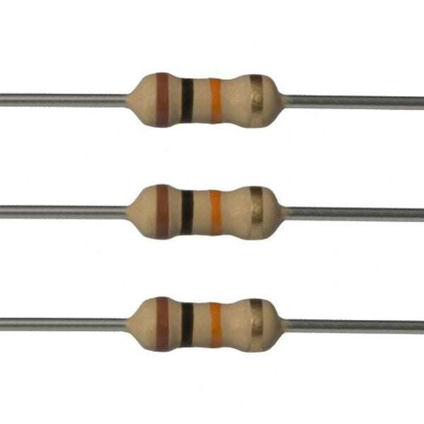 10k Ohm Resistors, 1/2 W, 5% (Pack of 100) by E-Projects 100EP51210K0