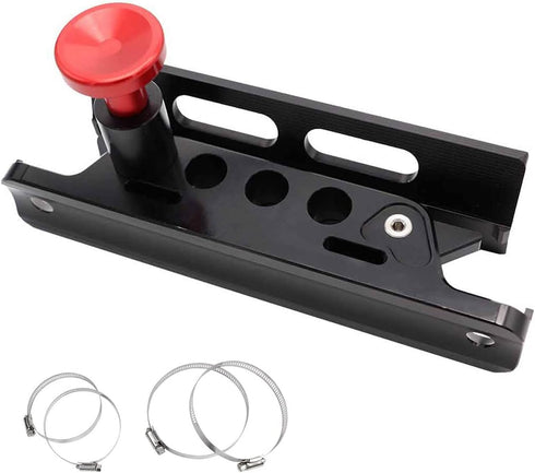Roll Bar Aluminum Fire Extinguisher Mount Kit Compatible with Jeep Wrangler TJ JK JKU JL Gladiator JT UTV Polaris RZR