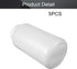 5pcs 33.82oz/1000ml Plastic Bottles, Wide Mouth Laboratory Reagent Polyethylene Bottle for Food Store, White Translucent