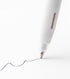 Zebra Pen bLen Retractable Gel Pen, White Barrel, Medium Point, 0.7mm, Blue Ink, 2-Count (41422)