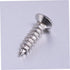 10 Vaguelly Stainless Steel Glass Shelf Support Bracket with Rounded Corners Screws Heavy Duty L-Shaped Shelf Fixing