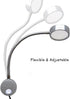 WeFoonLo 5W (03 Wall Mounted Reading Light Flexible Gooseneck LED Sconce Lamp with Plug & Switch for Bedroom, Office