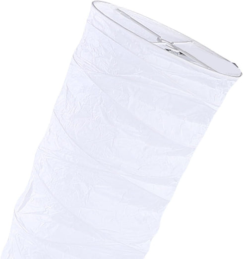 Zerone Modern White Rice Paper Floor Lamp Shade - Easy Installation for Home Decor