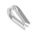 6Pcs M5 Stainless Steel Thimbles, 1/4" Wire Rope Thimbles for Diameter Cable Rigging