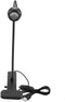 LED Clip On Reading Light, Book Light, USB Mini Desk Night Lamp with Clip for Home Study (Warm-Black)