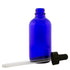 GreenHealth 4 fl oz Cobalt Blue Glass Bottle with Glass Dropper, Single