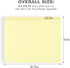 Lineco Archival Legal Size File Folders, Organize Important Documents, 9.5" x 14.75" with Full-Cut Tab, Pack of 50