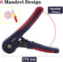 Yangoutool Ferrule Crimping Tool YG6-6, Hexagonal Design, AWG28-10, Compact Wire Ferrule Crimper for Insulated