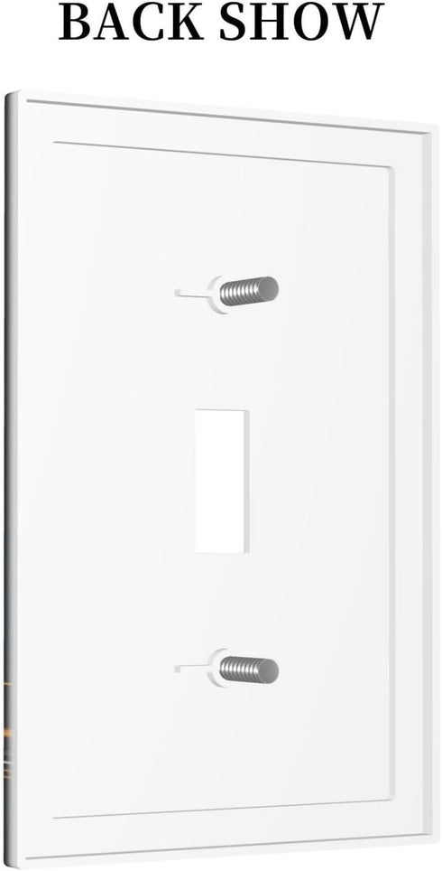 HTSAHKV 3 5 Inch Cat Reading Book Wall Plate Light Switch Cover Single Gang Outlet Faceplate Print Plate Cover X