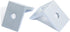10 Sets 1" x 1" Aluminum Profile L-Shape Corner Bracket with 10pcs Inside Corner Bracket & 20pcs T Nuts and Screws