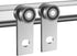 2 Wheel Trolley Assembly Rollers - Two Bearing Trolley Assembly for 1-5/8" Wide Strut Channel