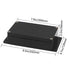 Zulkit Junction Box ABS Plastic Dustproof Waterproof IP65 Universal Electrical Boxes Project Enclosure with Fixed Ear Black 7.87 x 4.72 x 2.2 Inch (200 x 120 x 56 mm)(Pack of 2)