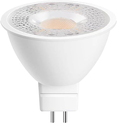 SETEN 6 Pack MR16 Bulb, GU5.3 5W (50W 5000K 450 38 12-24V Non-Dimmable LED Bi-Pin Base, Equivalent) Daylight, Lumens